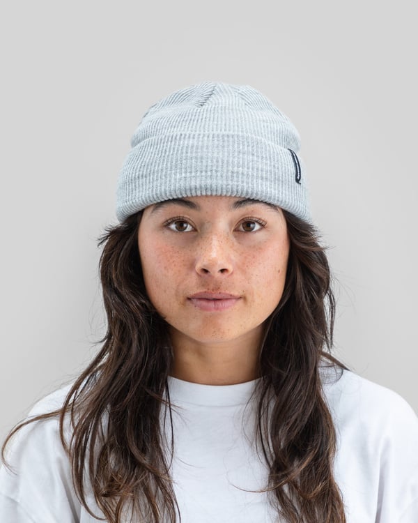Base Beanie Grey Mel - Image 7