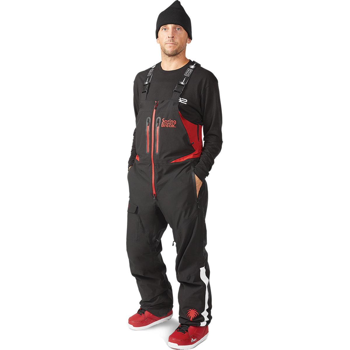 Men's Spring Break X Powder Bib Snowboard Pants