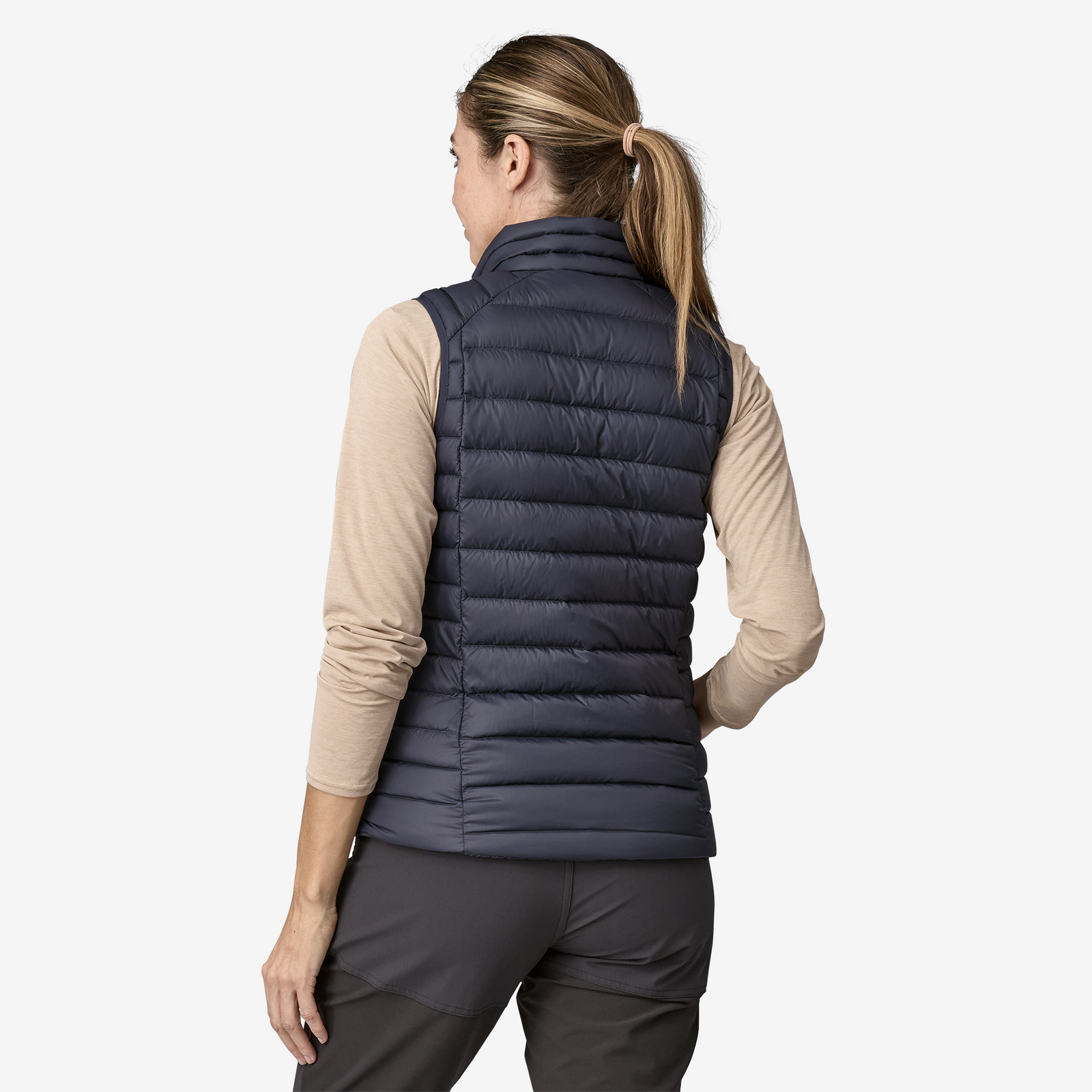 Womens Down Sweater™ Vest Smolder Blue - Image 3
