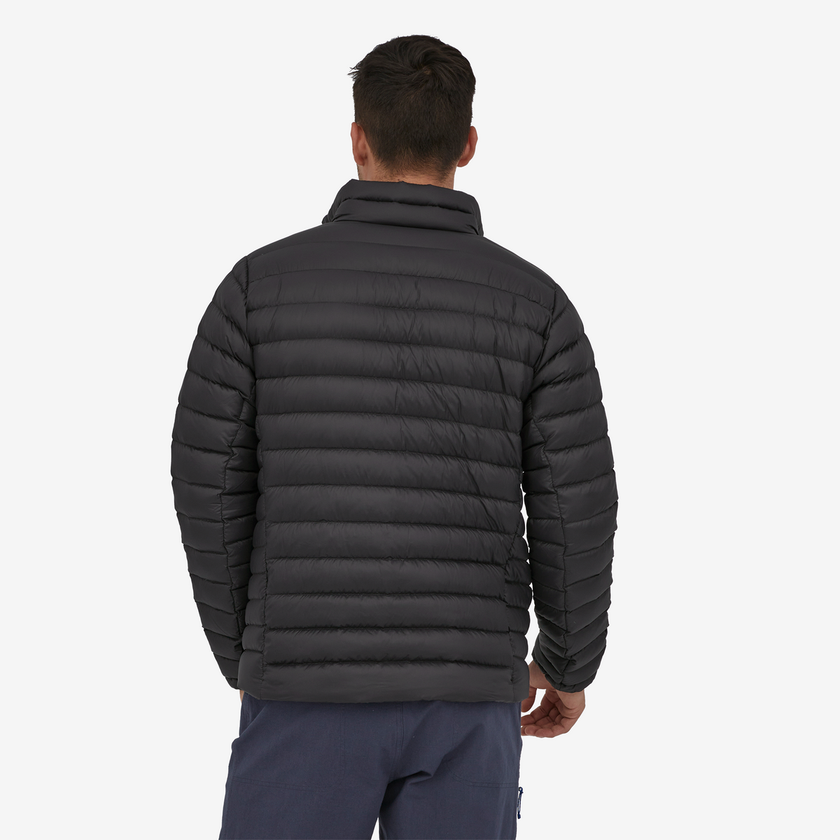 Mens Down Sweater™ Black - Image 3