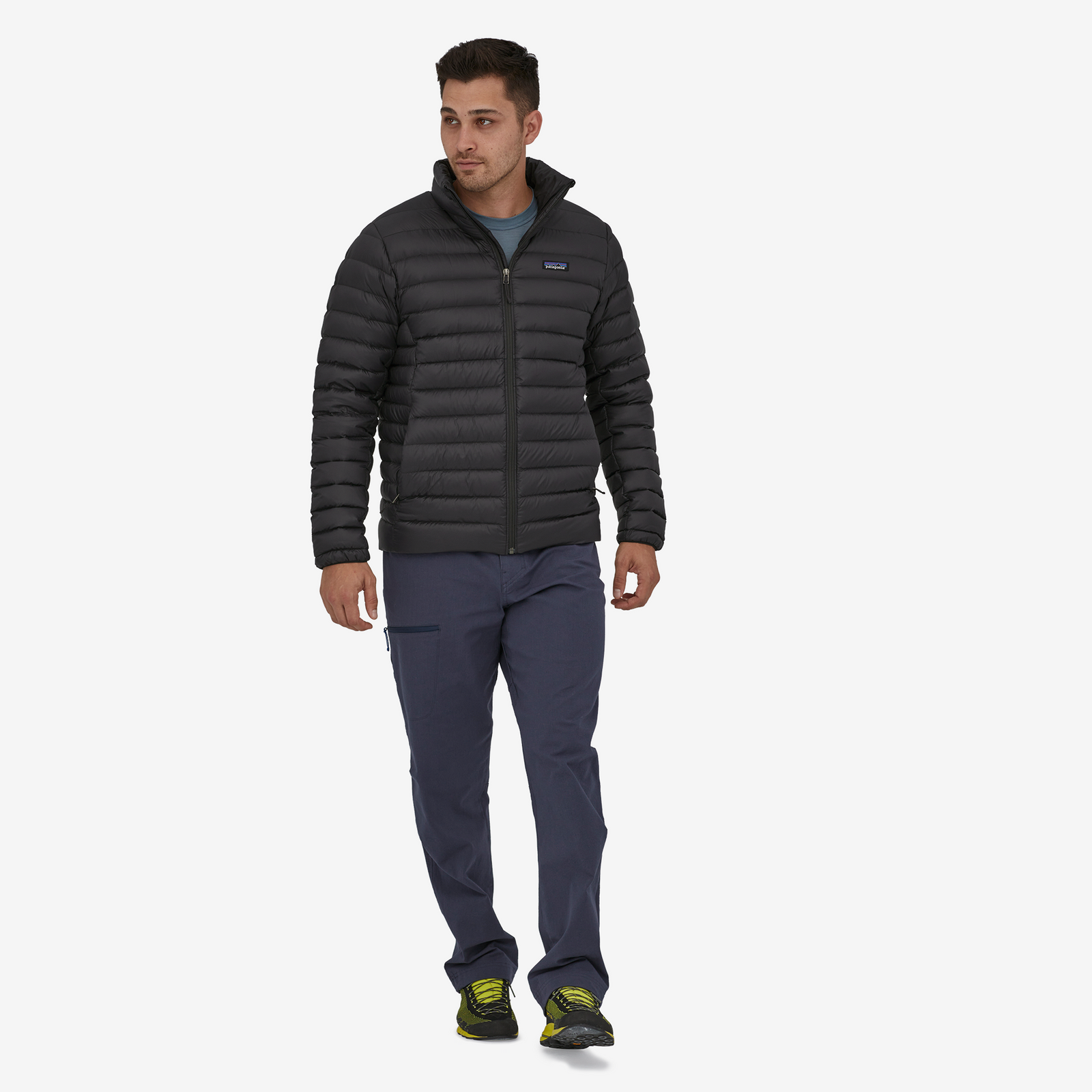 Mens Down Sweater™ Black - Image 4