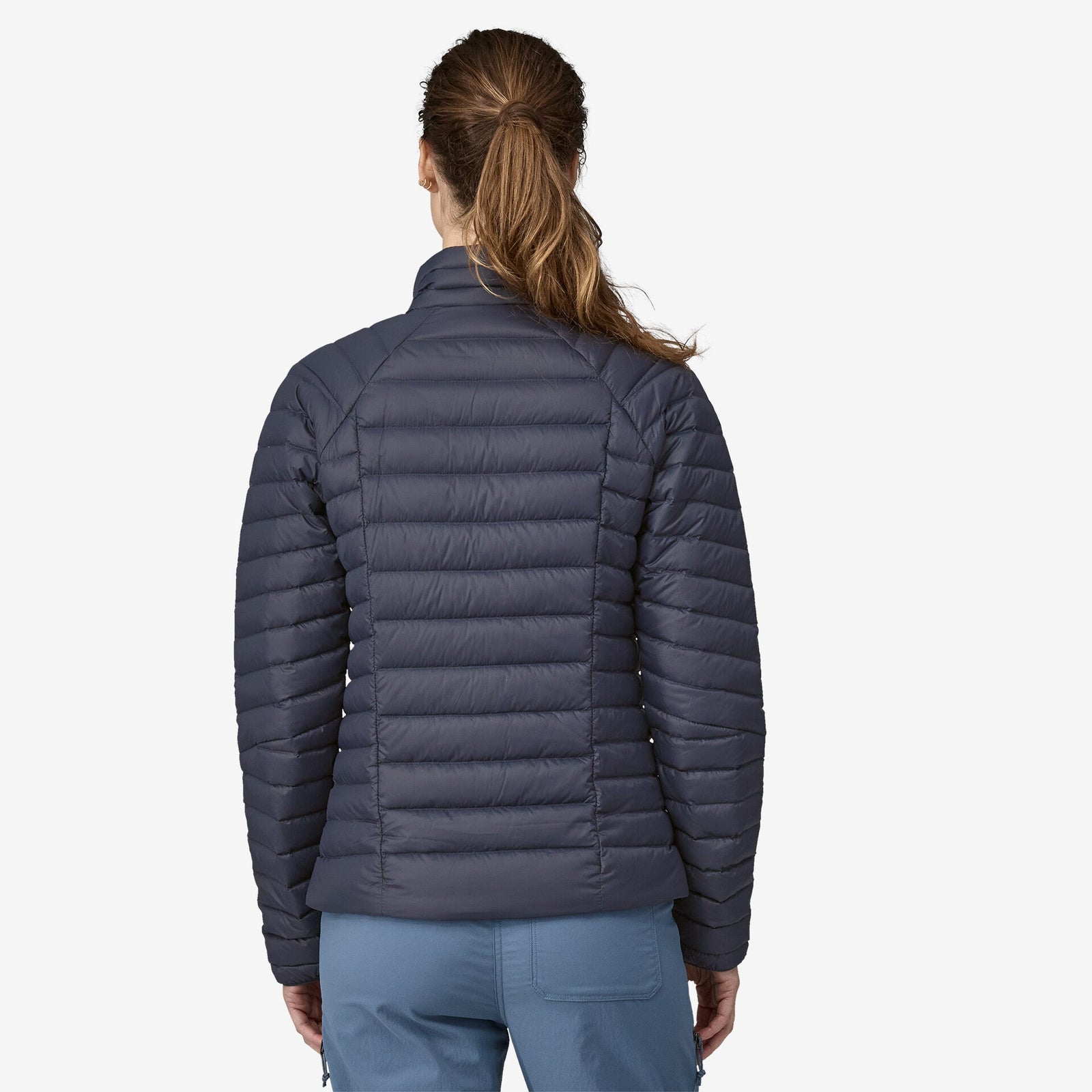Womens Down Sweater™ Jacket Smolder Blue - Image 3