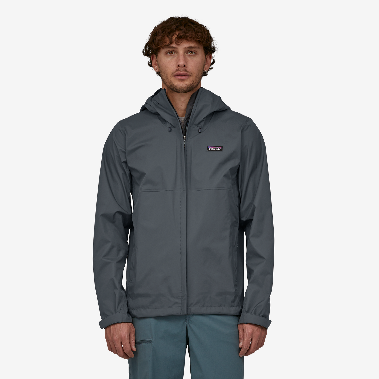 Mens Torrentshell 3L Casual Jacket Smolder Blue - Image 2