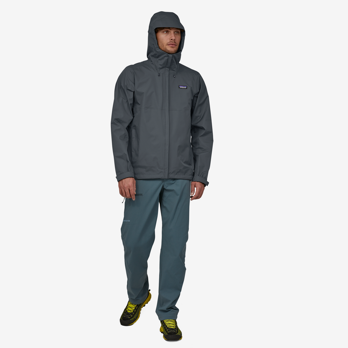 Mens Torrentshell 3L Casual Jacket Smolder Blue - Image 4
