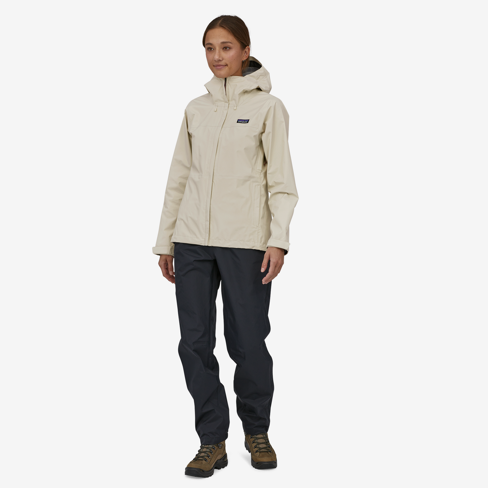 Womens Torrentshell 3L Jacket Wool White - Image 4
