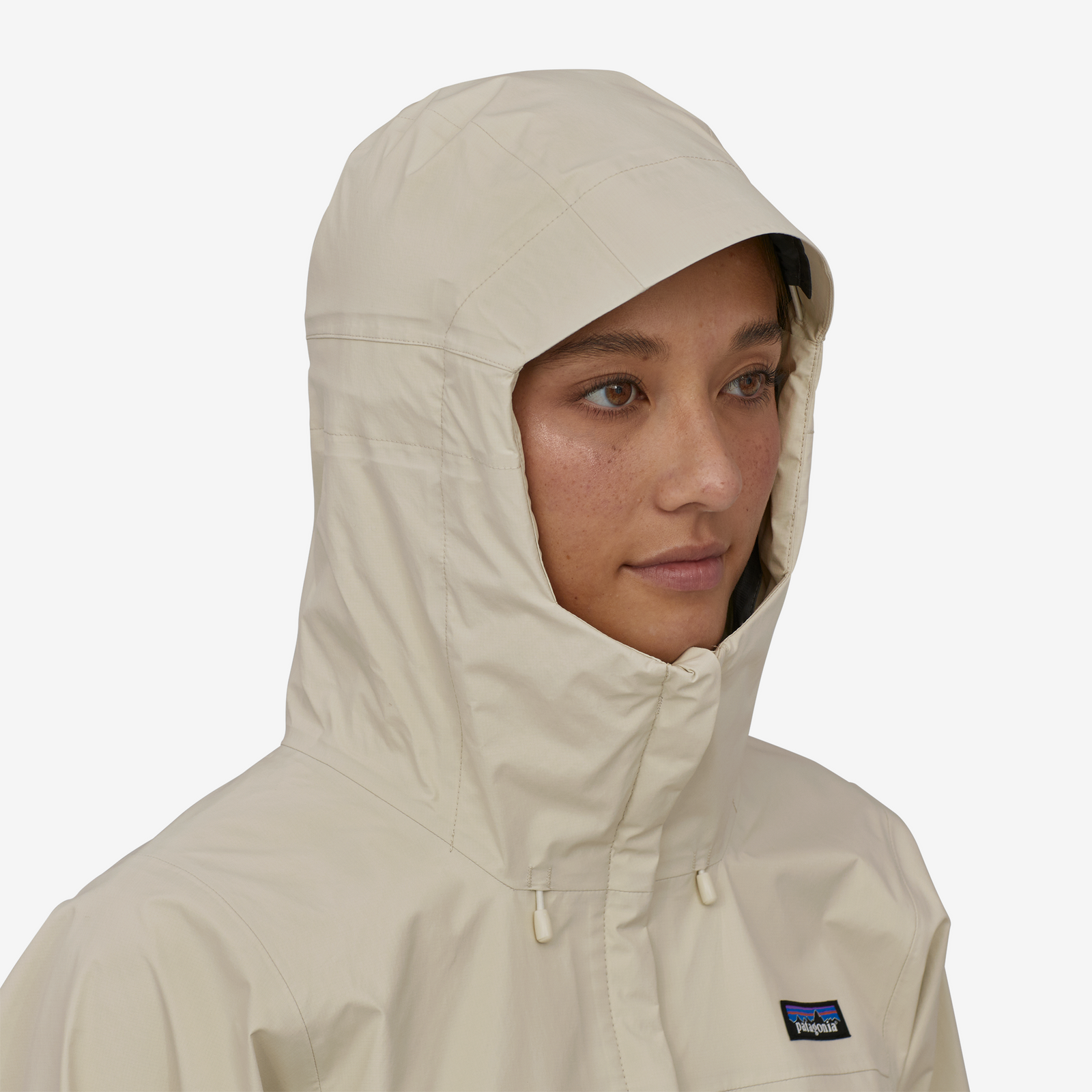 Womens Torrentshell 3L Jacket Wool White - Image 8