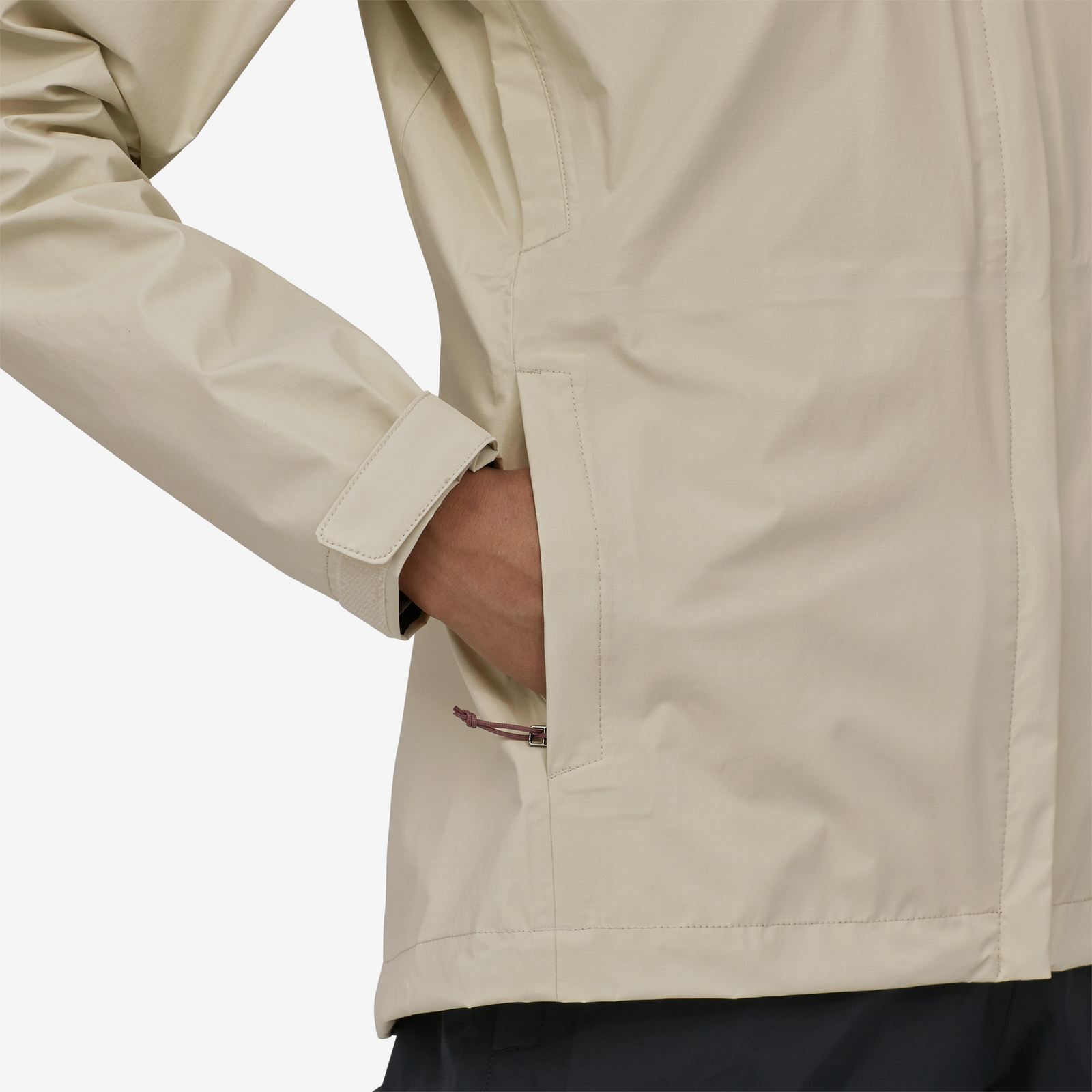 Womens Torrentshell 3L Jacket Wool White - Image 5