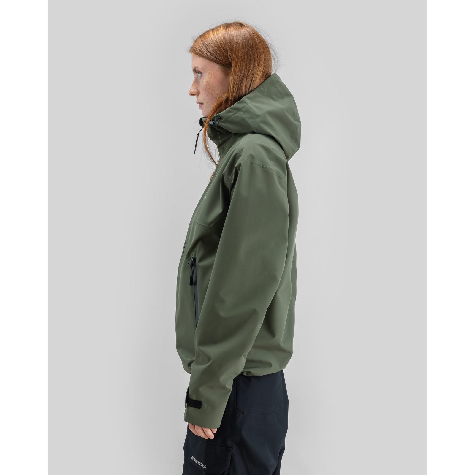 Park Snowboard Jacket 2L D.Green - Image 8