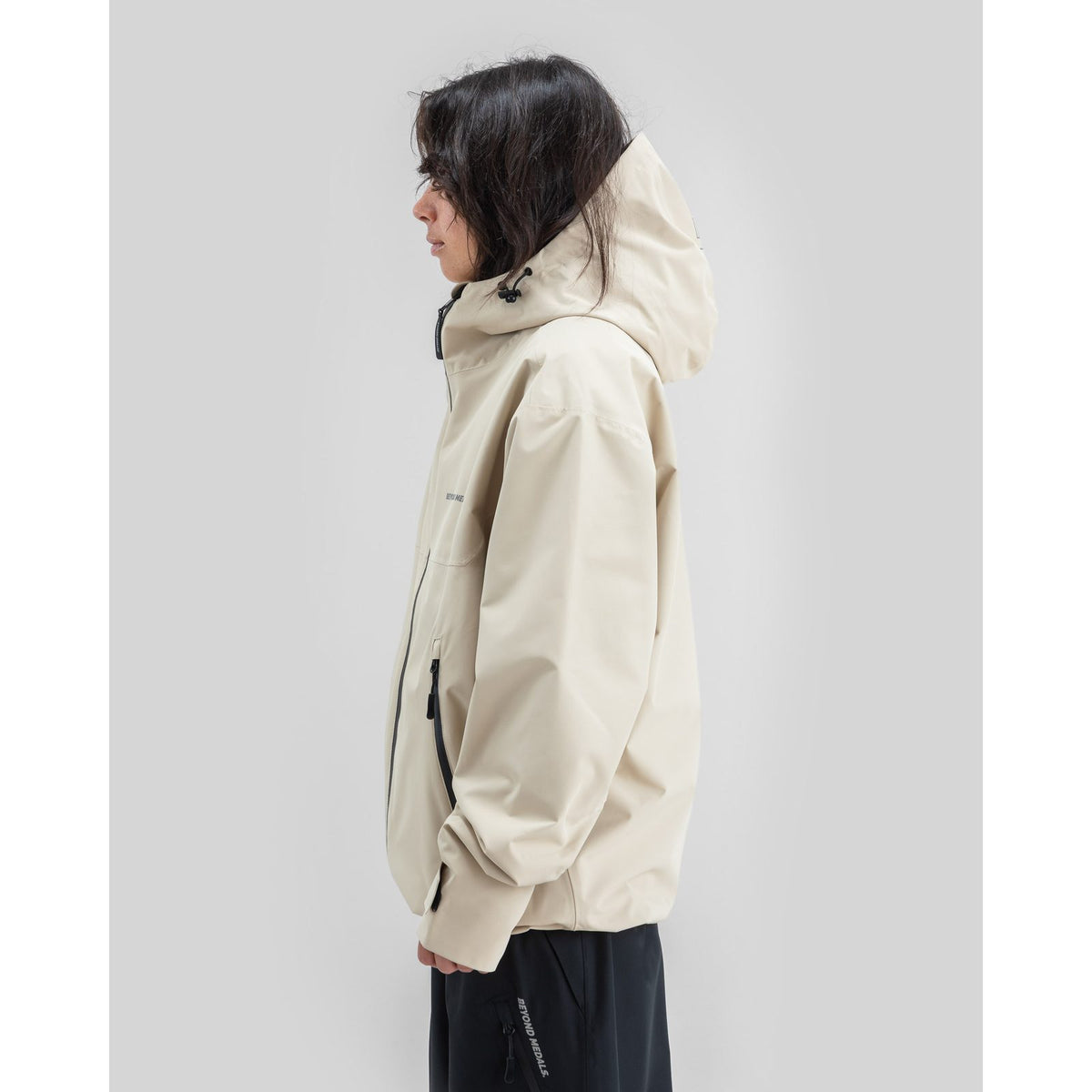 Park Snowboard Jacket 2L Beige - Image 8