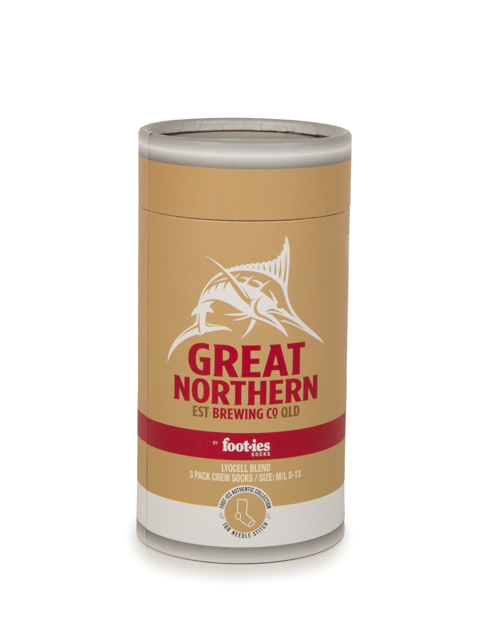 Great Northern Sneaker Sock 3 Pack Gift Can - Image 8