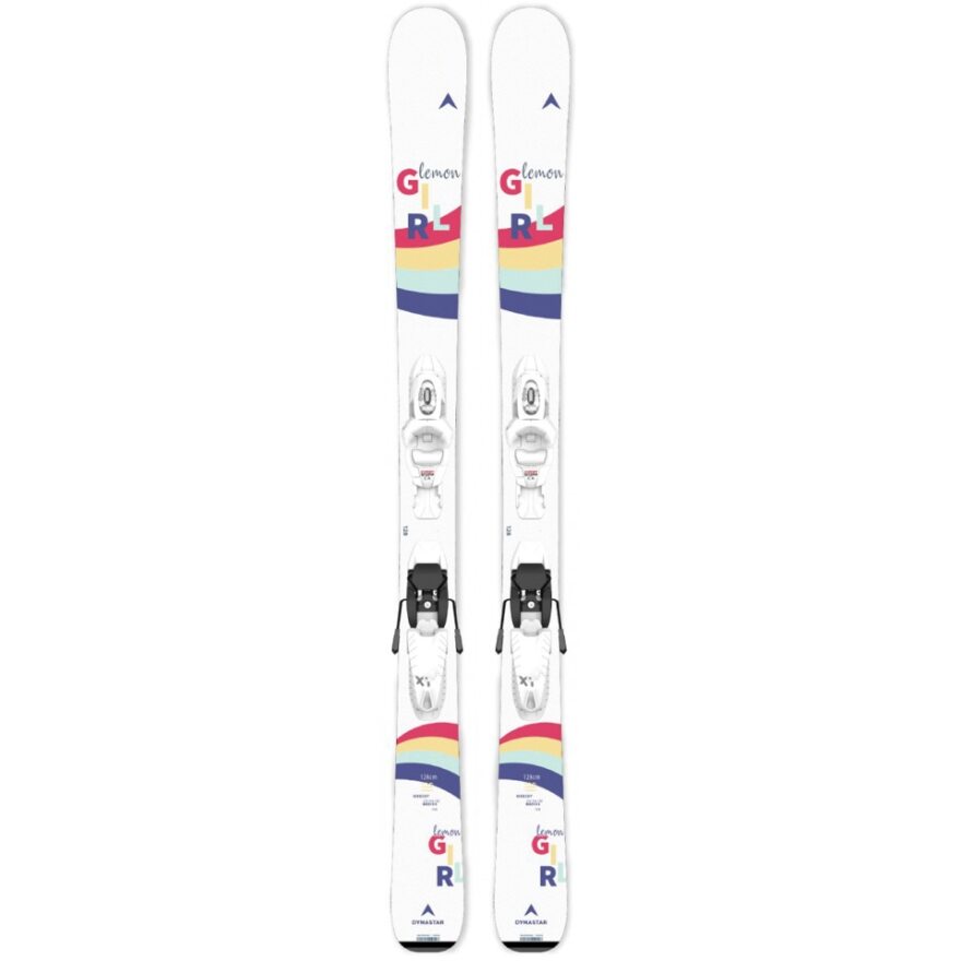 Lemon Girl Skis w/ XP Jr 7 bindings