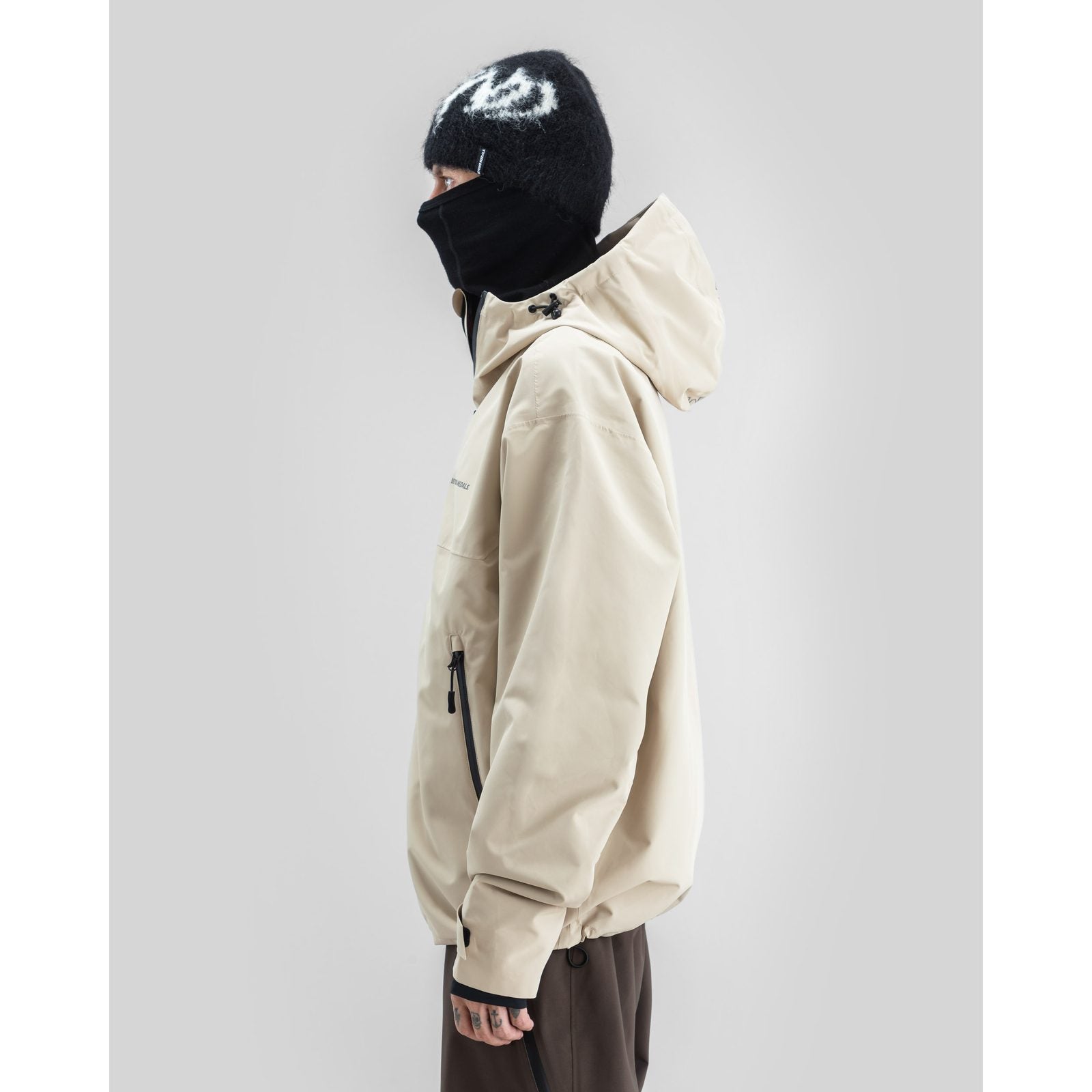 Park Snowboard Jacket 2L Beige - Image 9