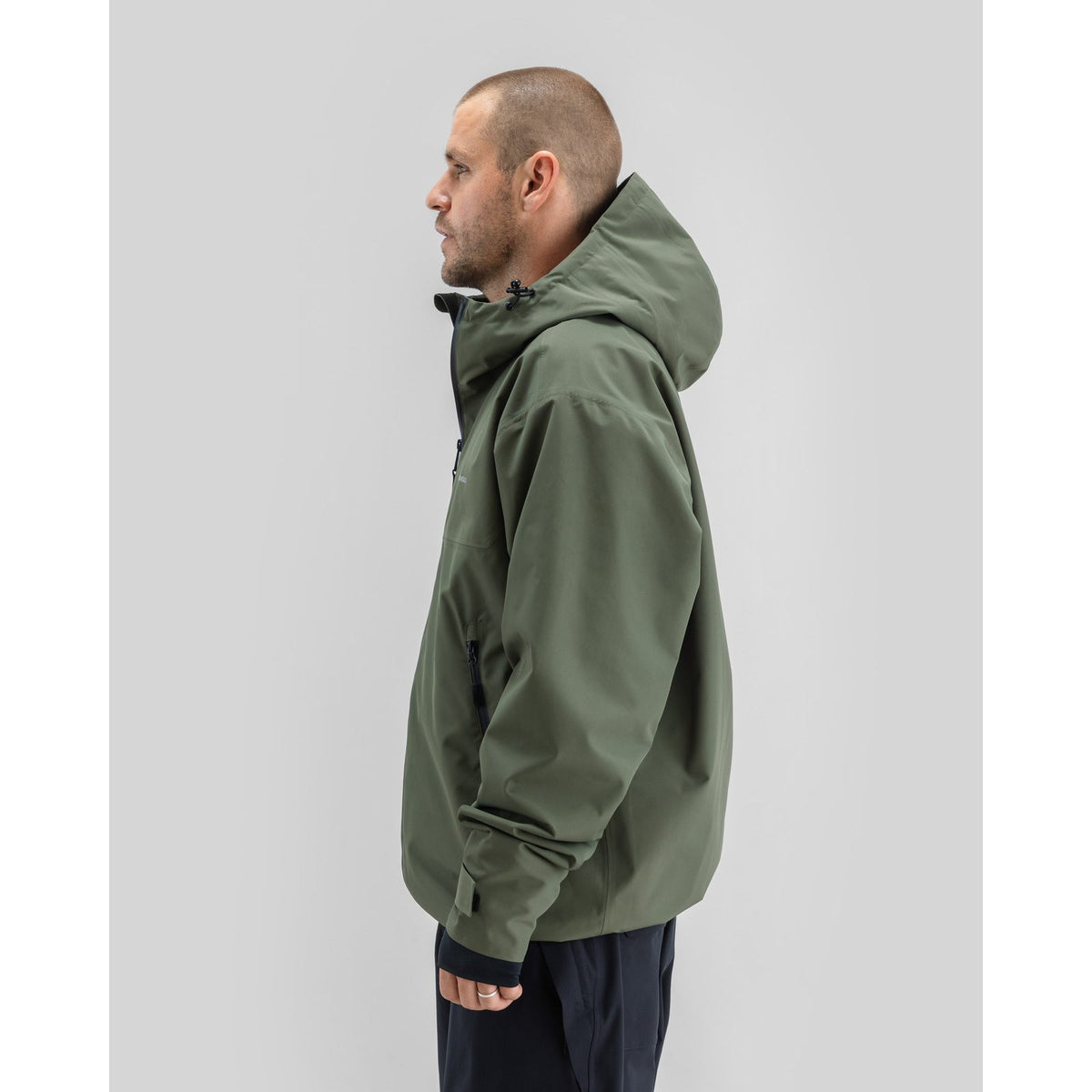 Park Snowboard Jacket 2L D.Green - Image 9