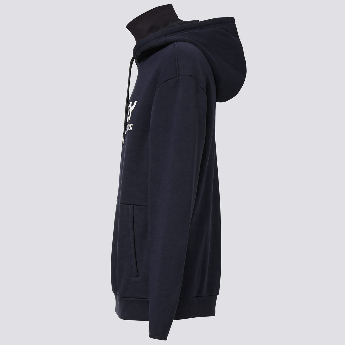 Rider Long 2.0 Hoodie Black / White - Image 9