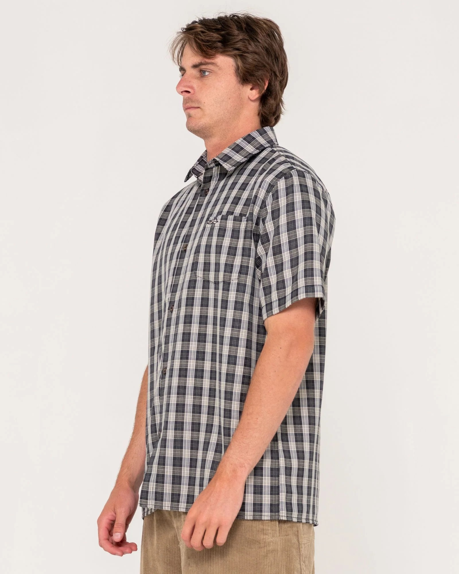 Datsun Relaxed Fit Bamboo Check Shirt