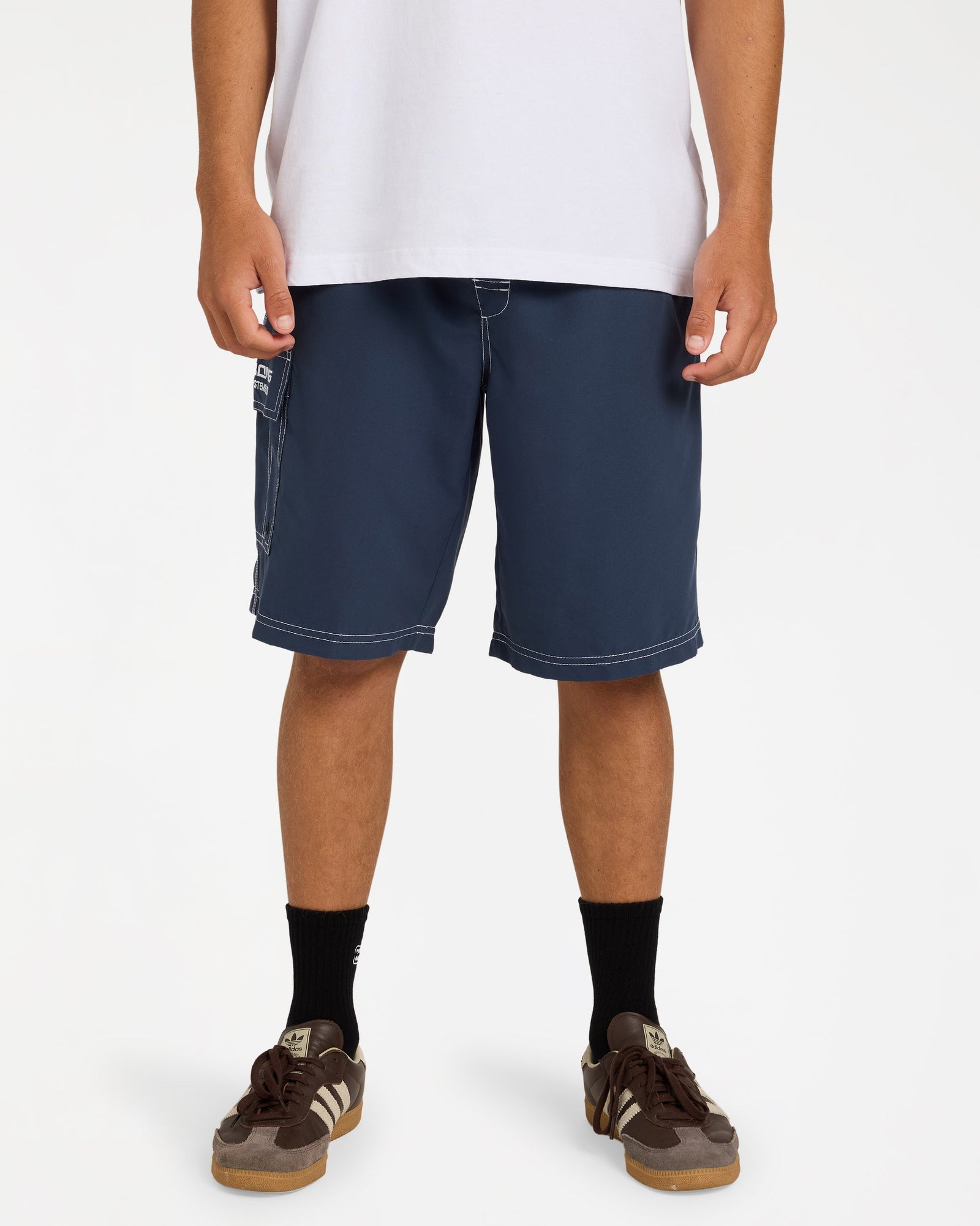 Mens Throw On 22" Dusty Indigo - Image 8