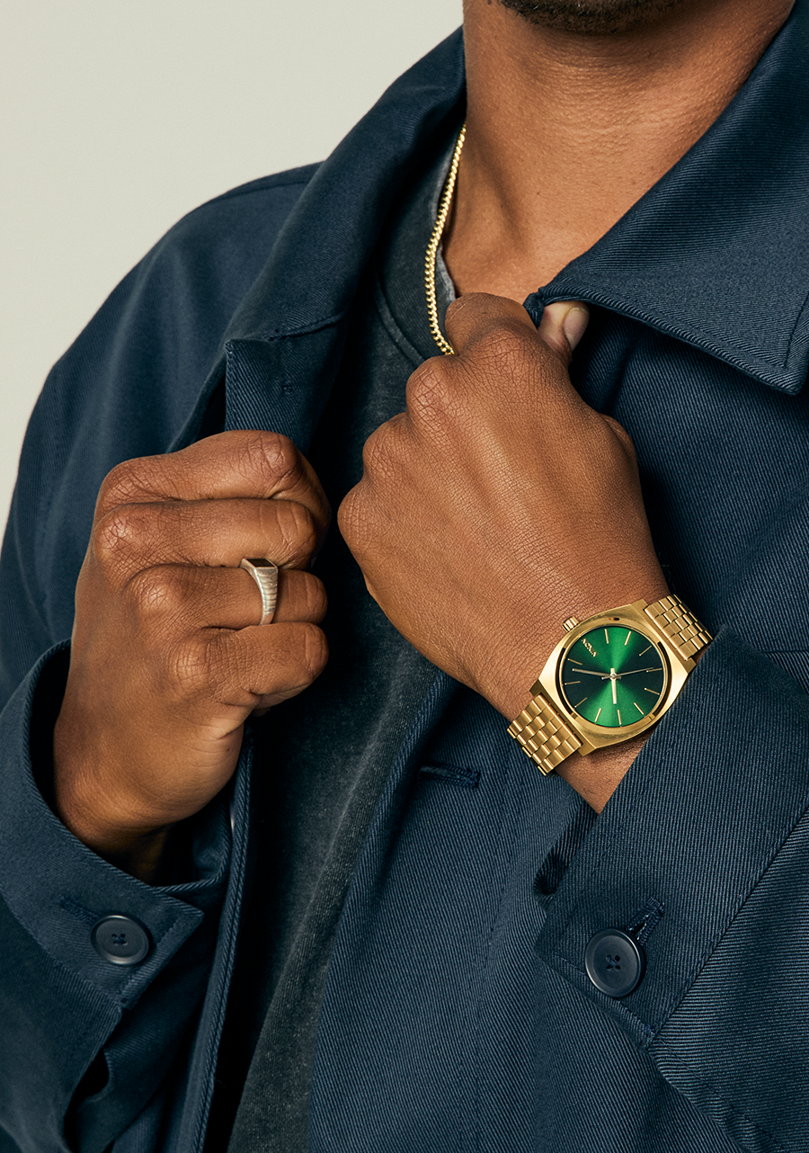 Time Teller Gold / Green Sunray - Image 10