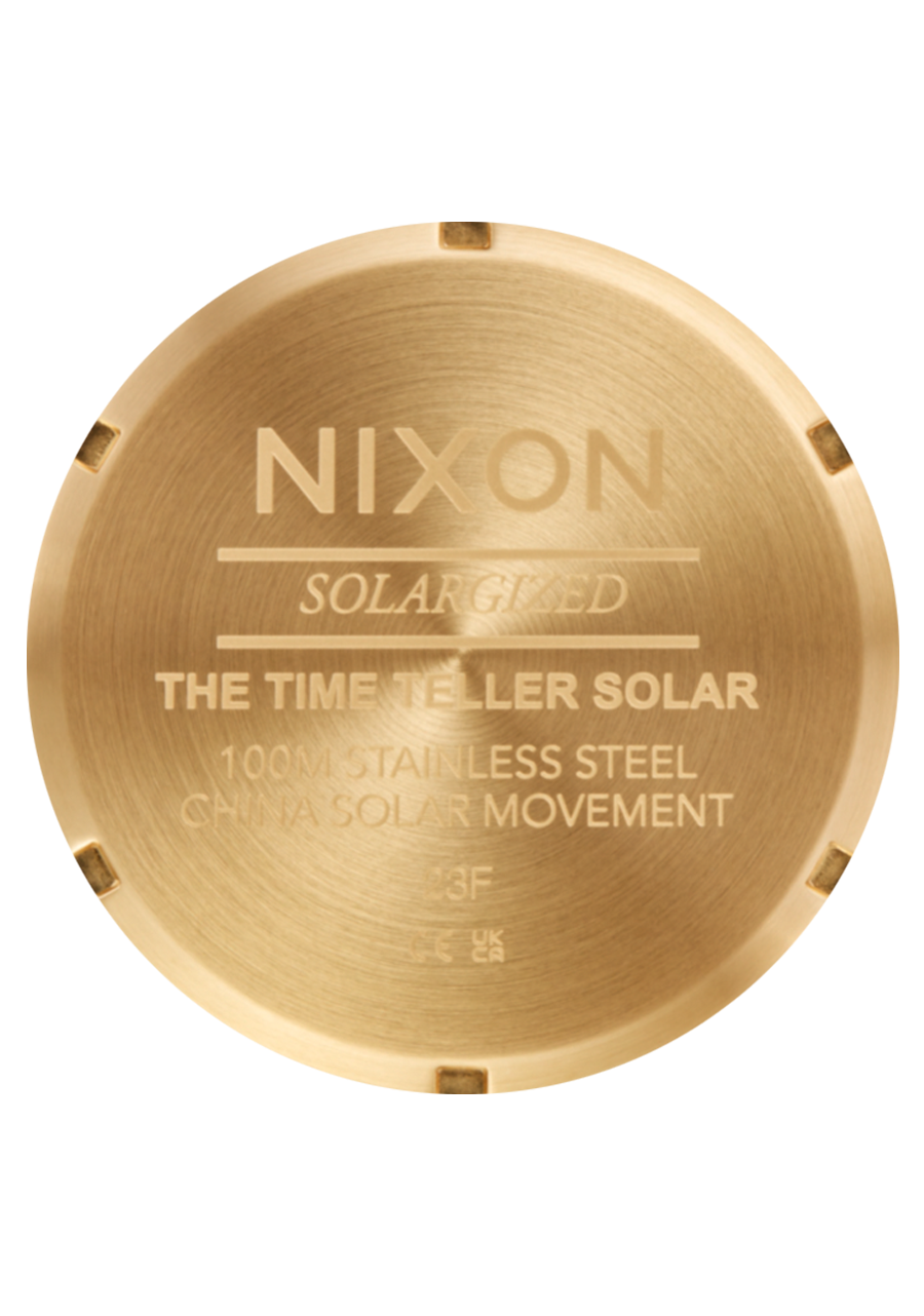 Time Teller Solar All Gold / Black - Image 5
