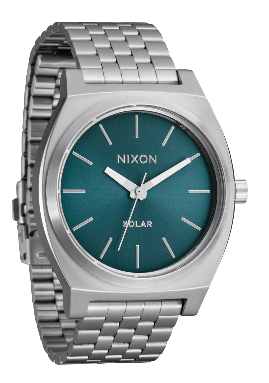 Time Teller Solar Silver / Dusty Blue Sunray - Image 2