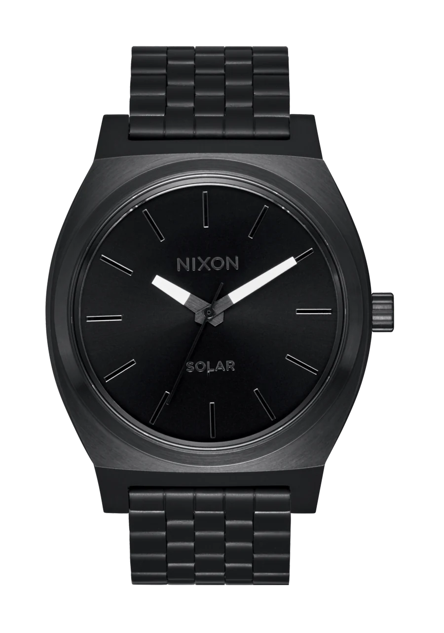 Time Teller Solar All Black / White - Image 1