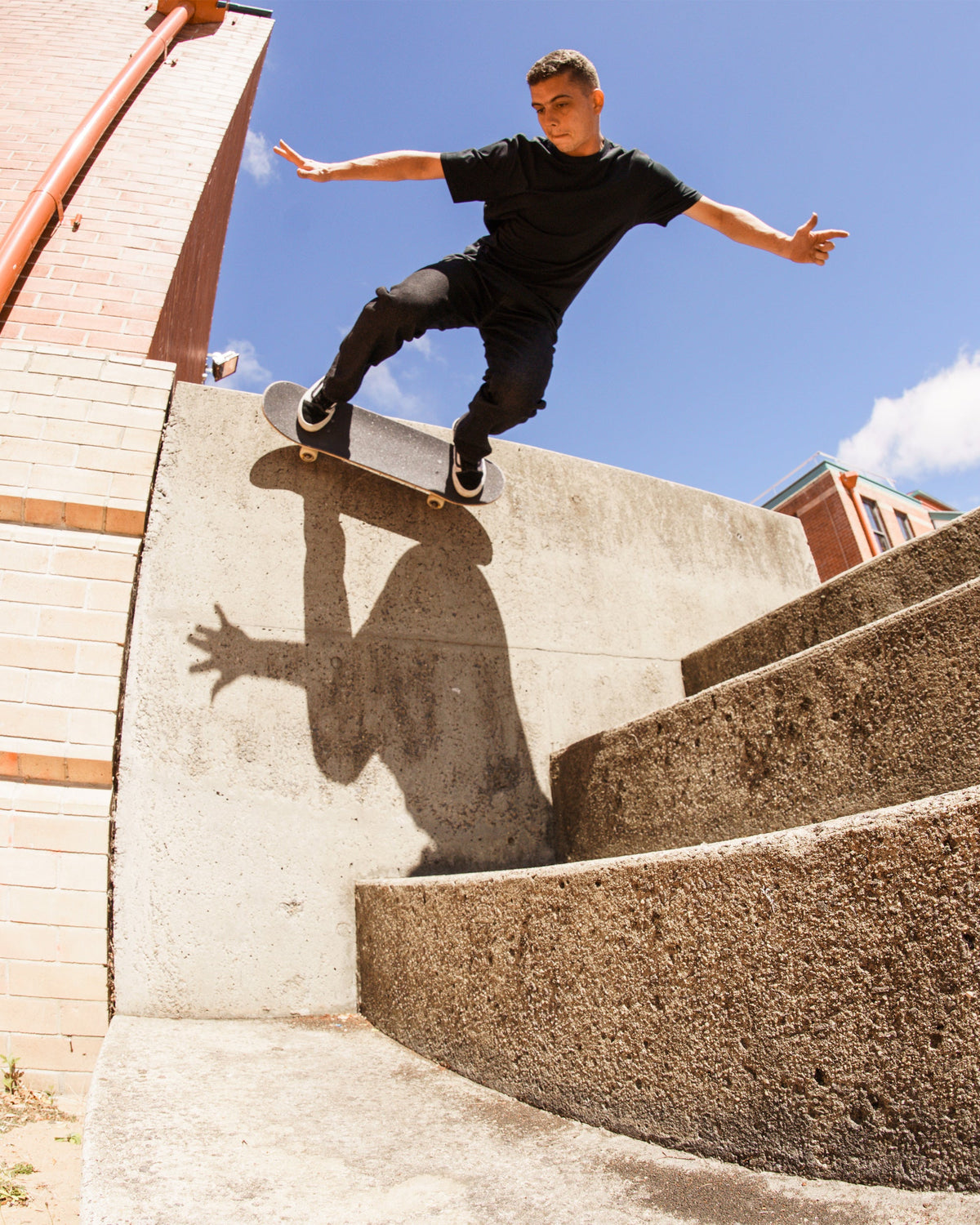 Mens Modown Relaxed Fit Jeans Blackout - Image 3