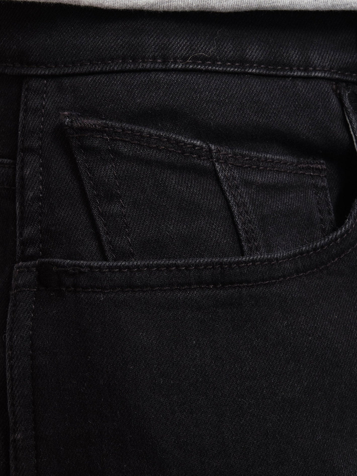 Mens Modown Relaxed Fit Jeans Blackout - Image 9