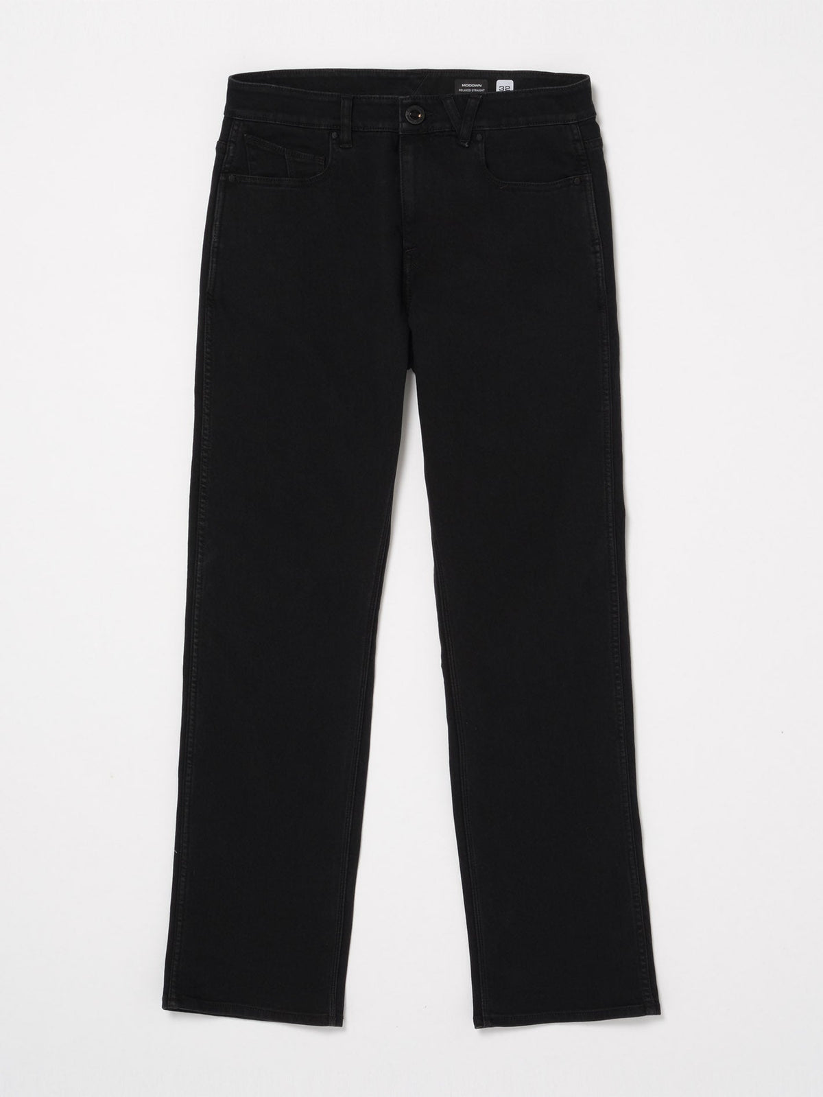 Mens Modown Relaxed Fit Jeans Blackout - Image 6