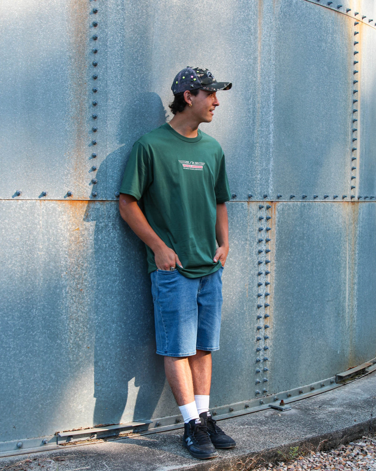 Billow Denim Short 22"