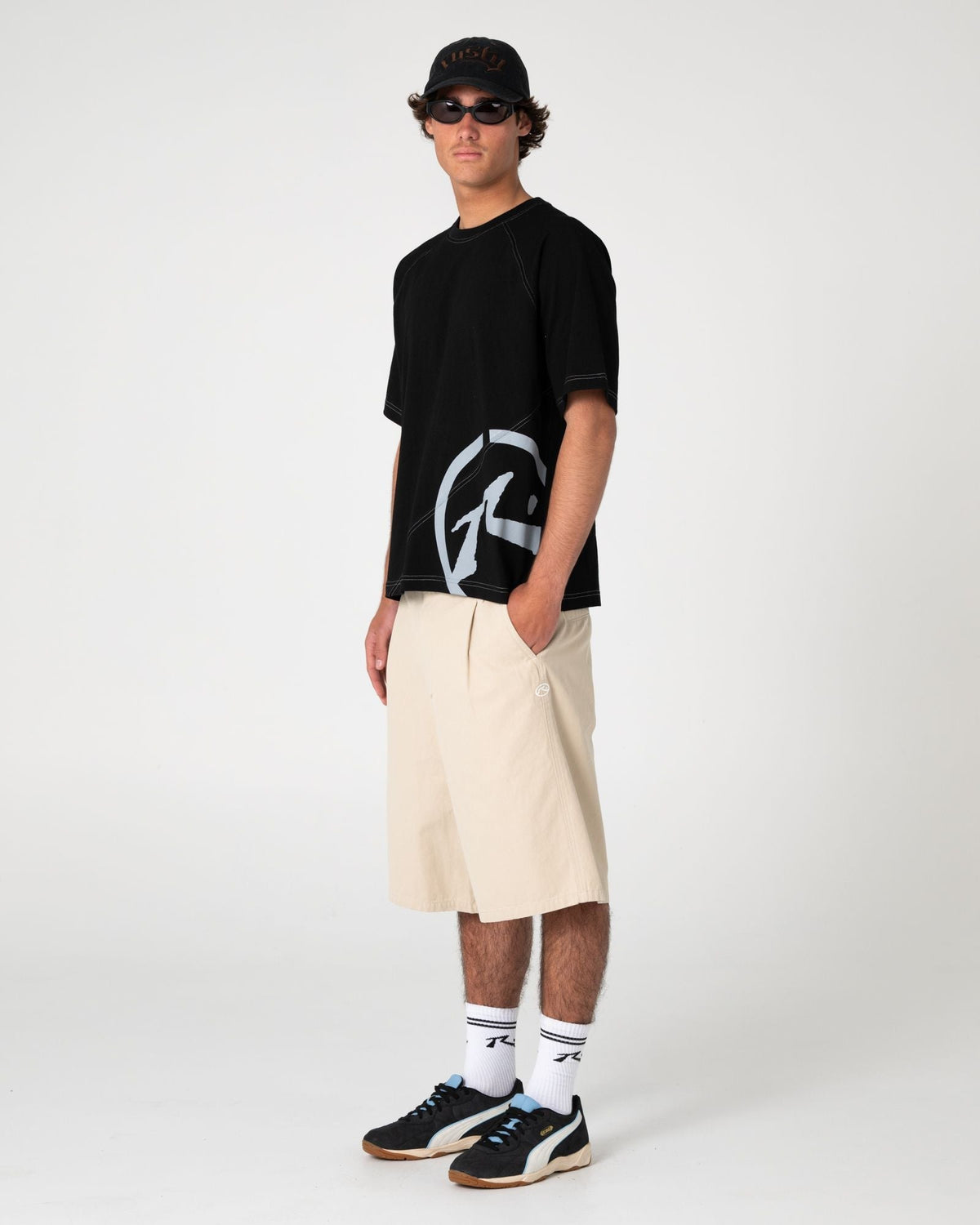 Pablo Flash Graphic Tee Black - Image 1