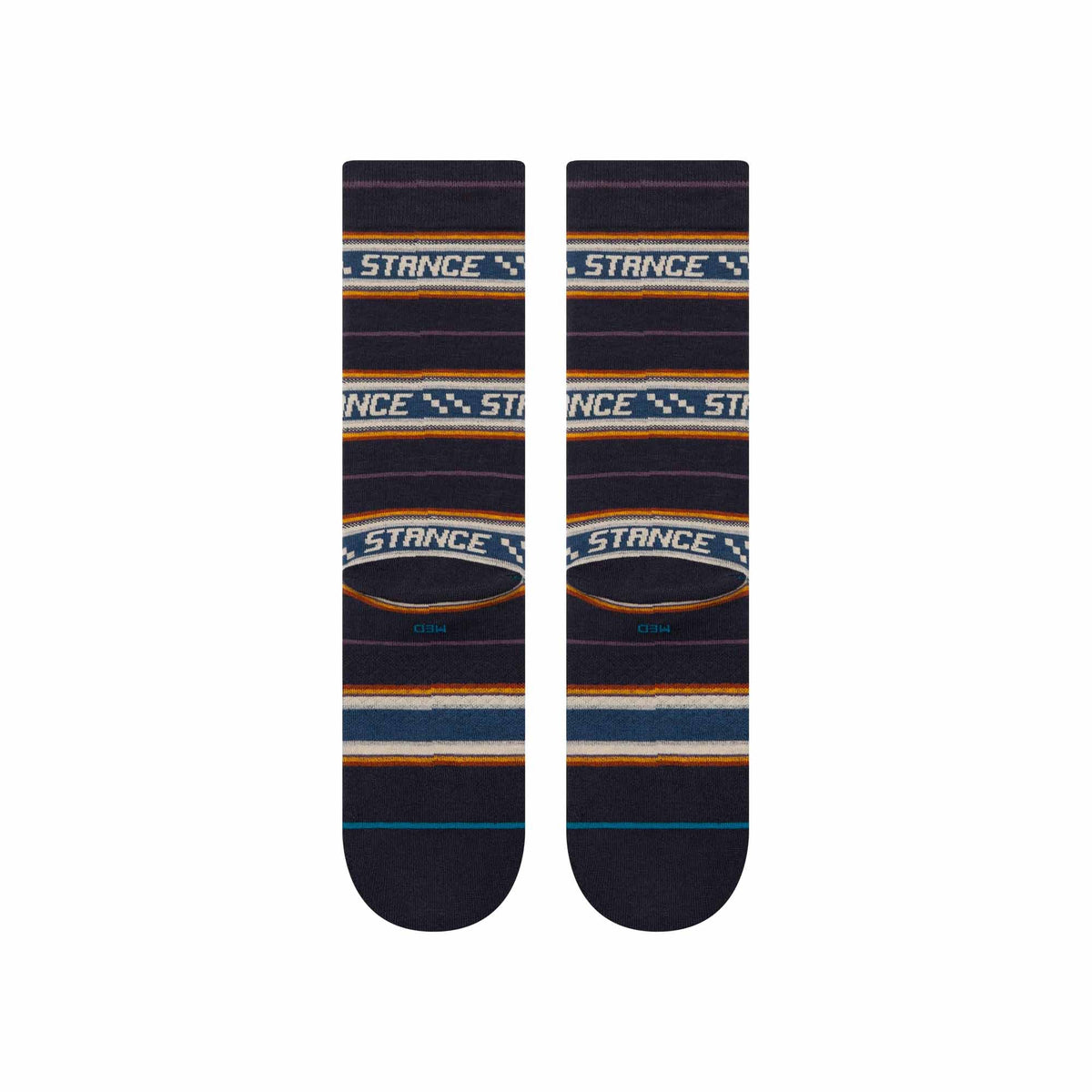 Flowrider Crew Socks Navy - Image 3