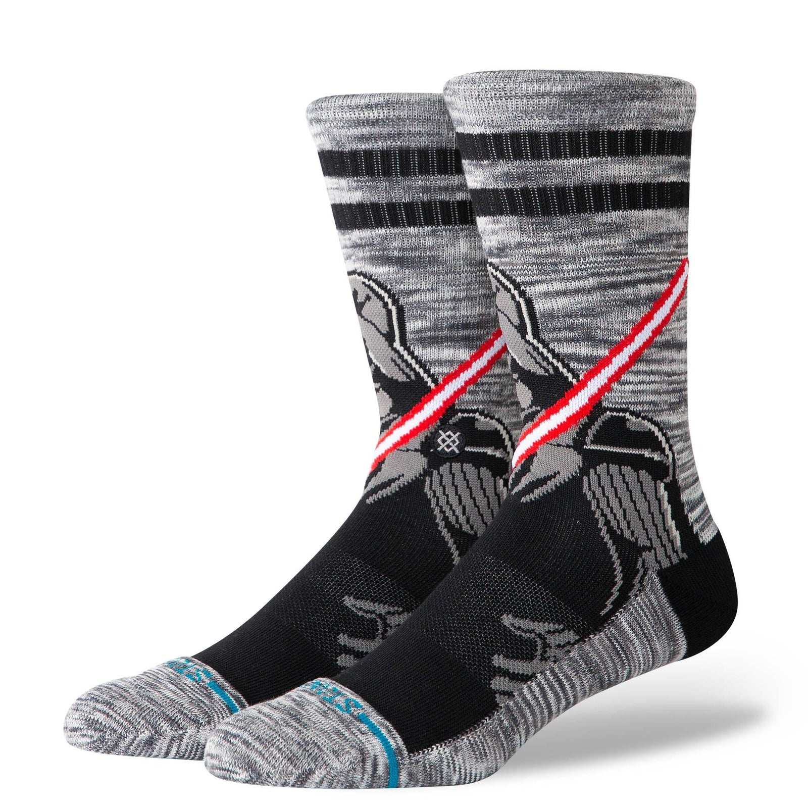 Star Wars Crew Socks Black - Image 1