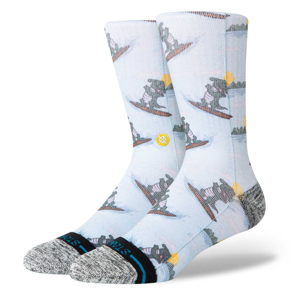 Later Gator Crew Socks Light Blue - Image 1