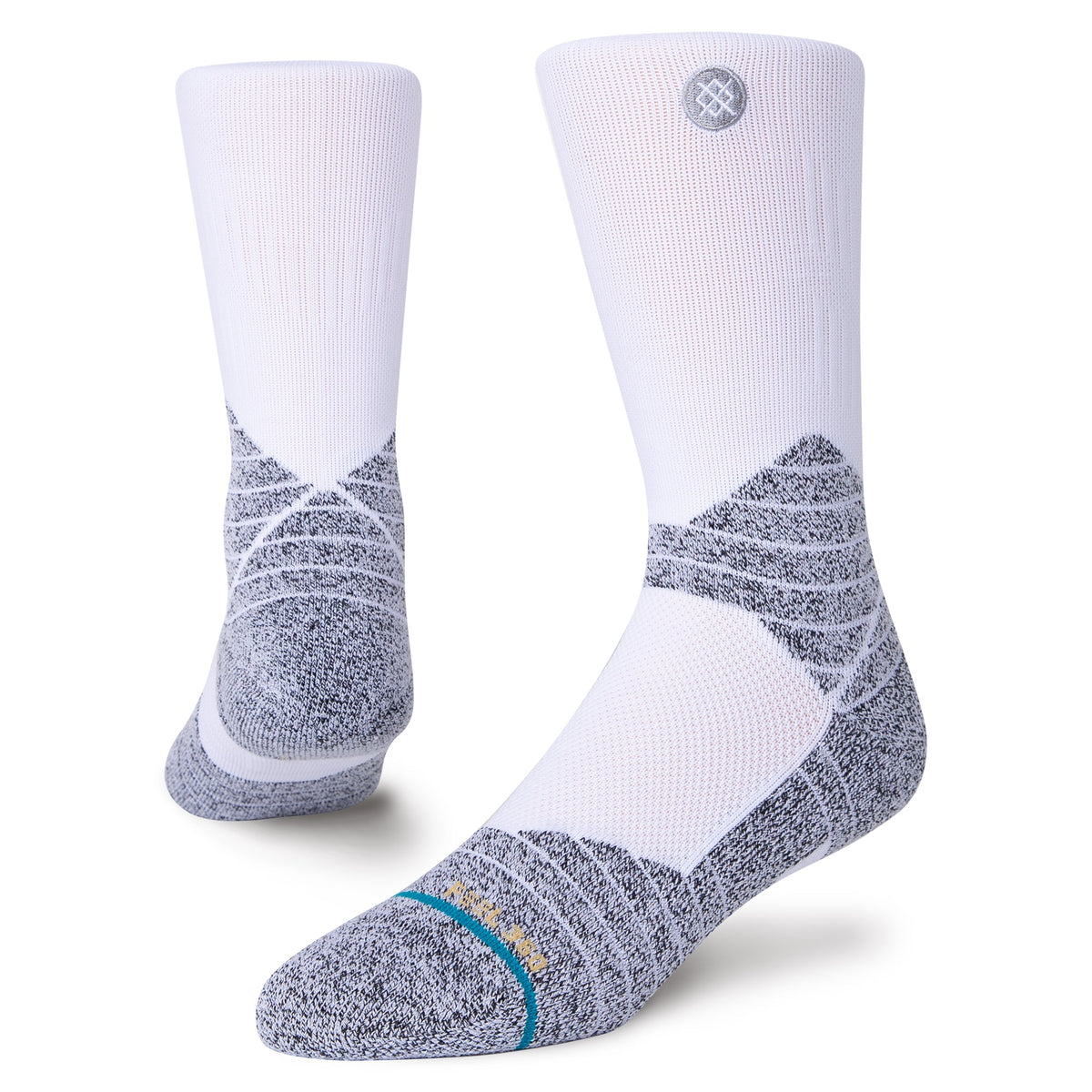Medium Performance Crew Socks White - Image 1