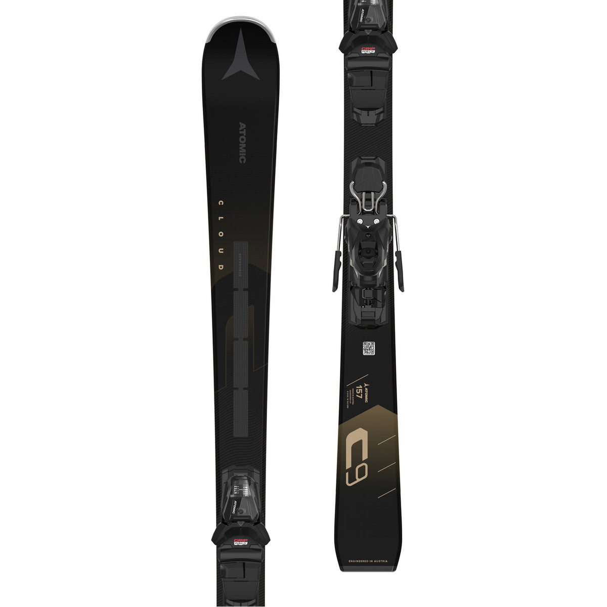Cloud C9 Revoshock Light Skis w/ M10 GW Bindings 2025