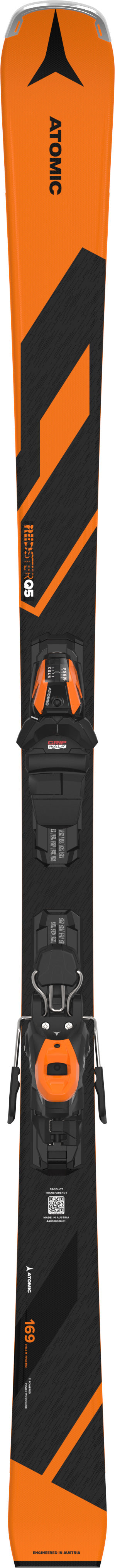 Redster Q5 Snow Ski Orange / Black - Image 4