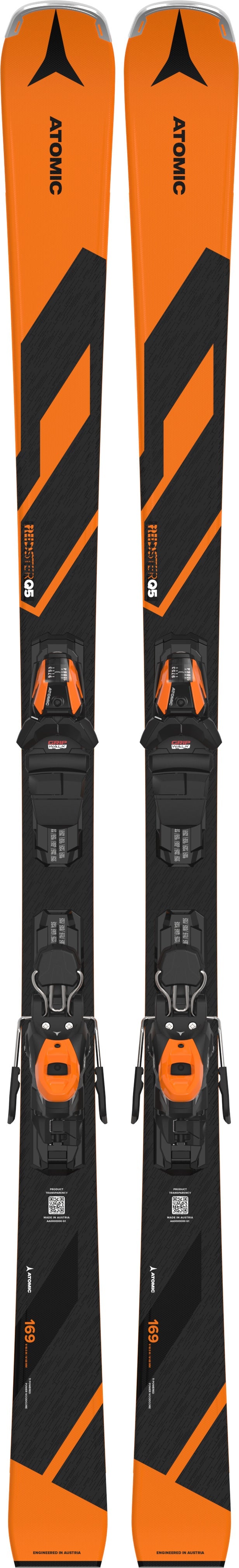 Redster Q5 Snow Ski Orange / Black - Image 2