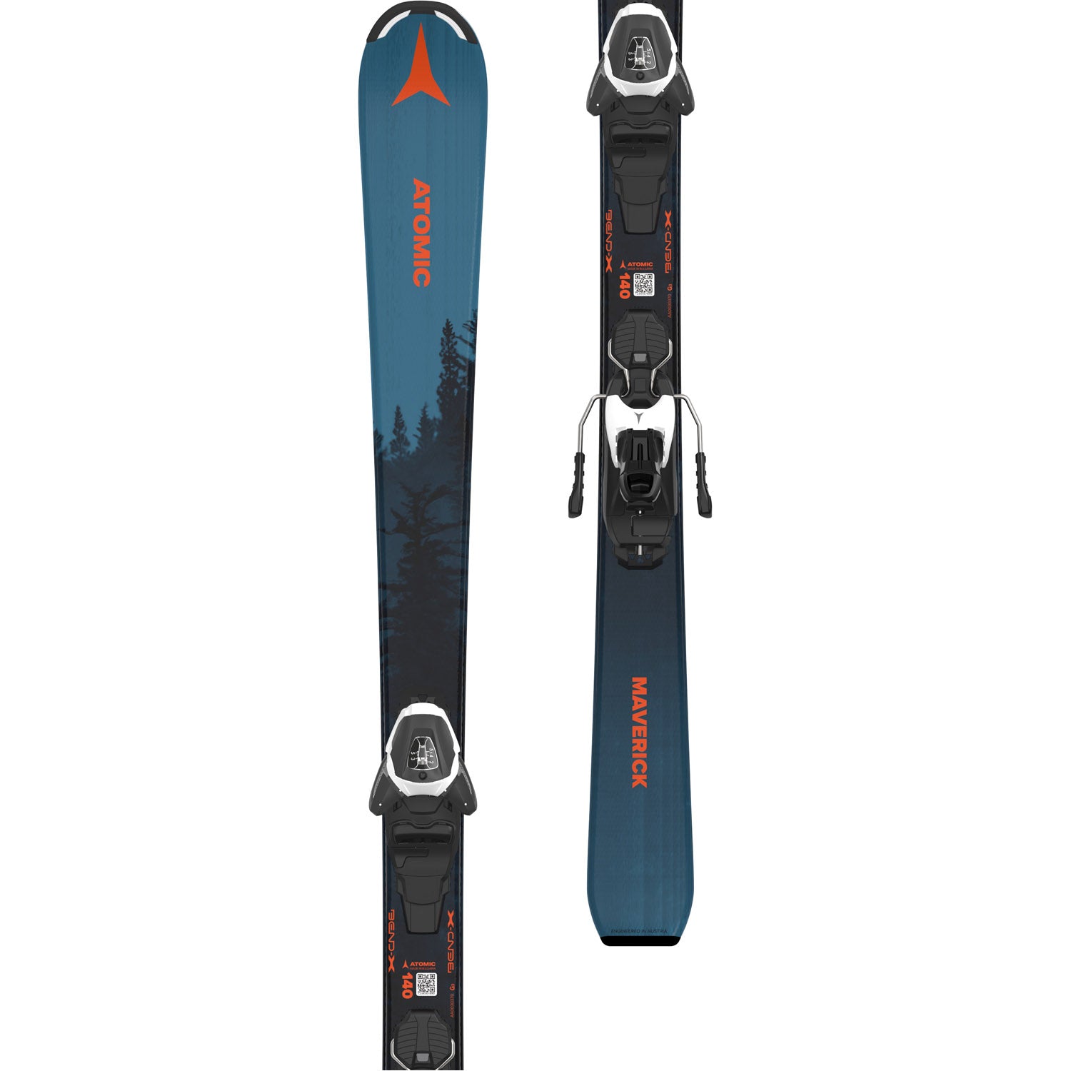 Maverick Jr 130-140 Skis w/ L6 GW Binding