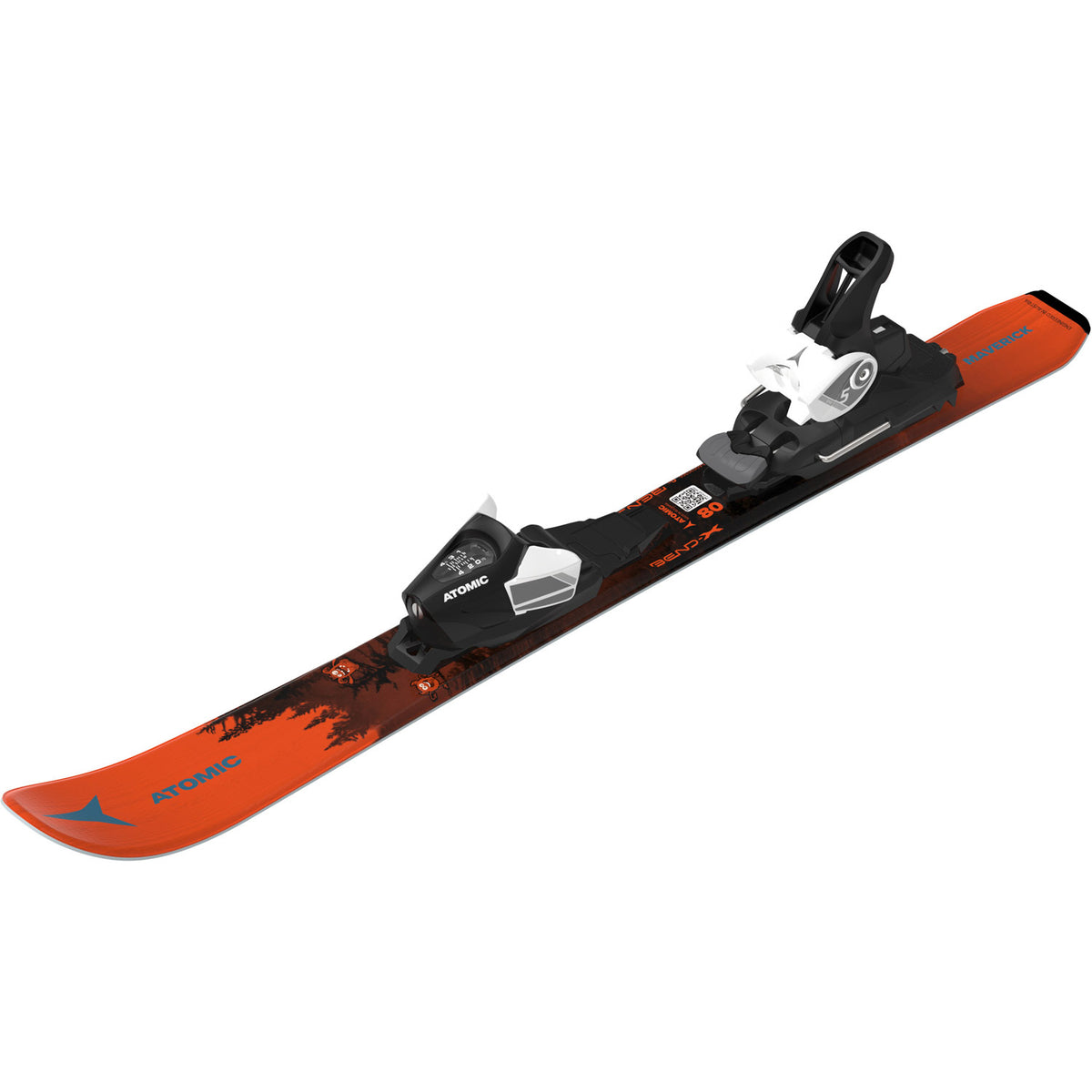 Maverick Jr 70-90 Skis w/ C5 GW Binding