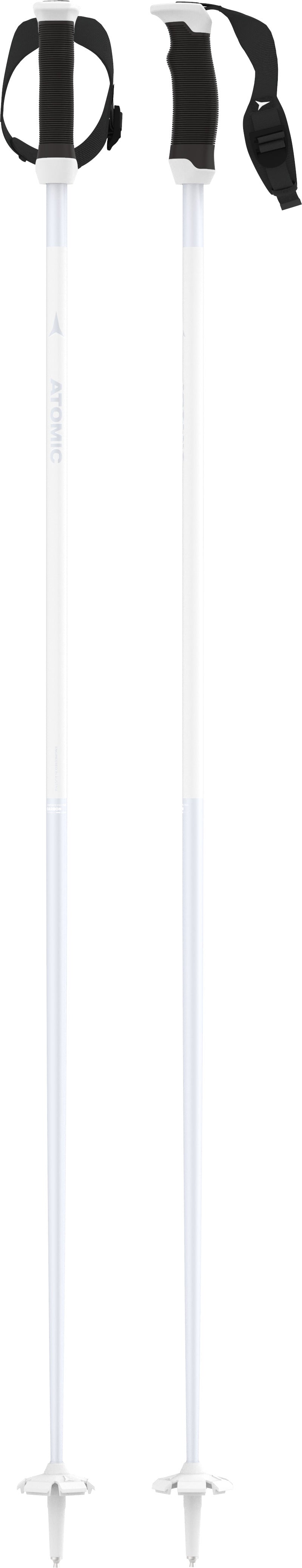 Carbon Sqs W Ski Pole White / Light Grey - Image 1