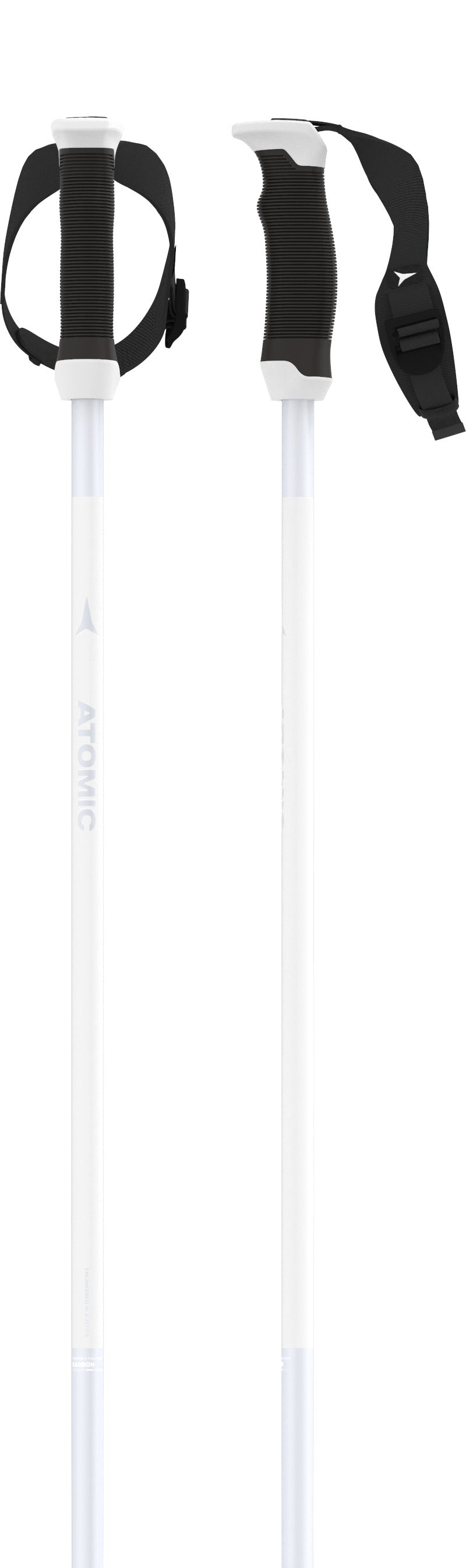 Carbon Sqs W Ski Pole White / Light Grey - Image 2