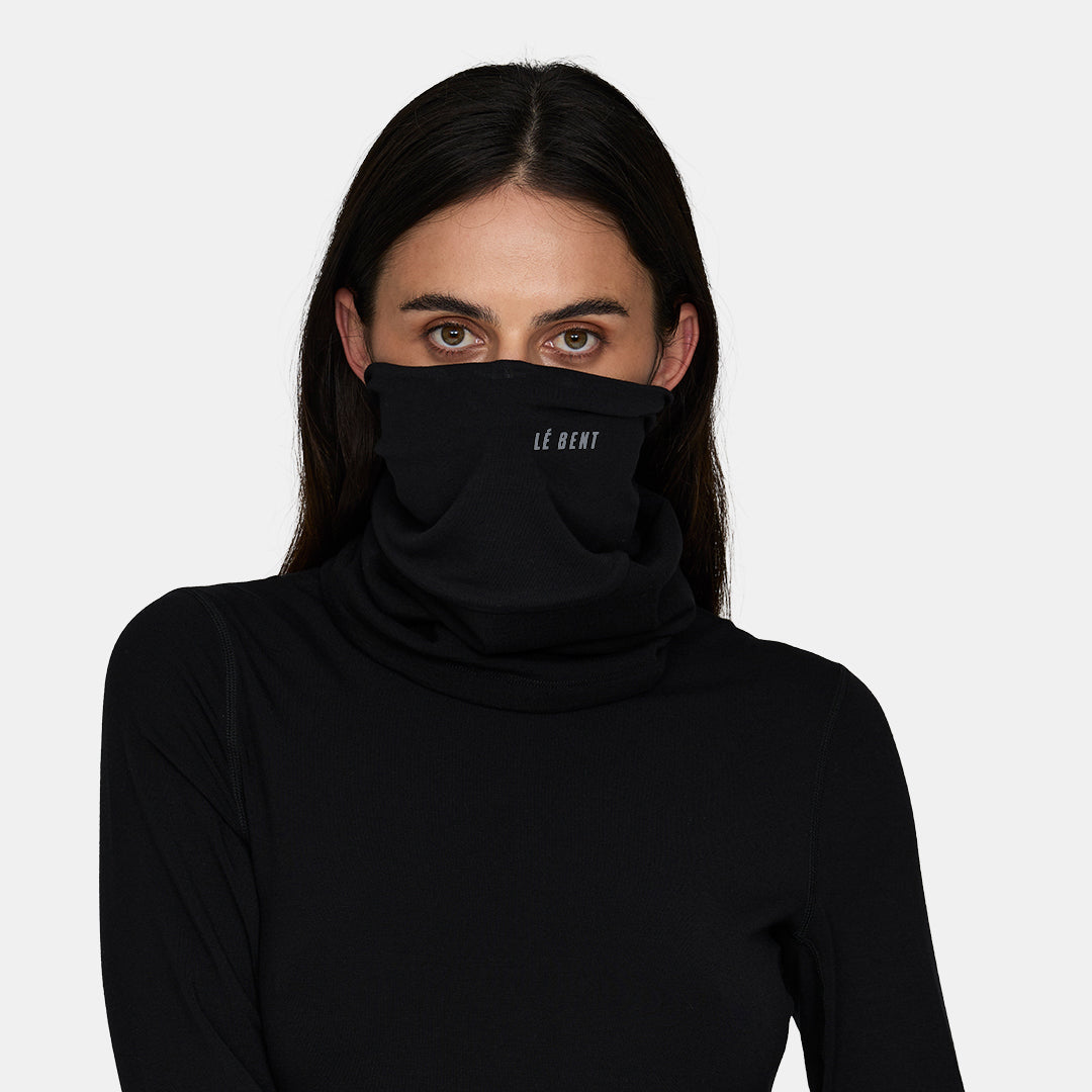 Double Up Heavyweight Grid Fleece Neck Gaiter
