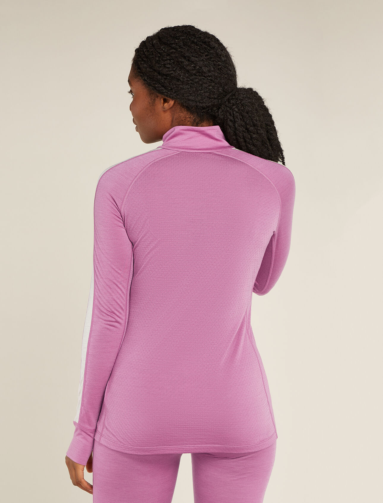 Women's Merino Blend 125 ZoneKnit™ Long Sleeve Half Zip Thermal Top