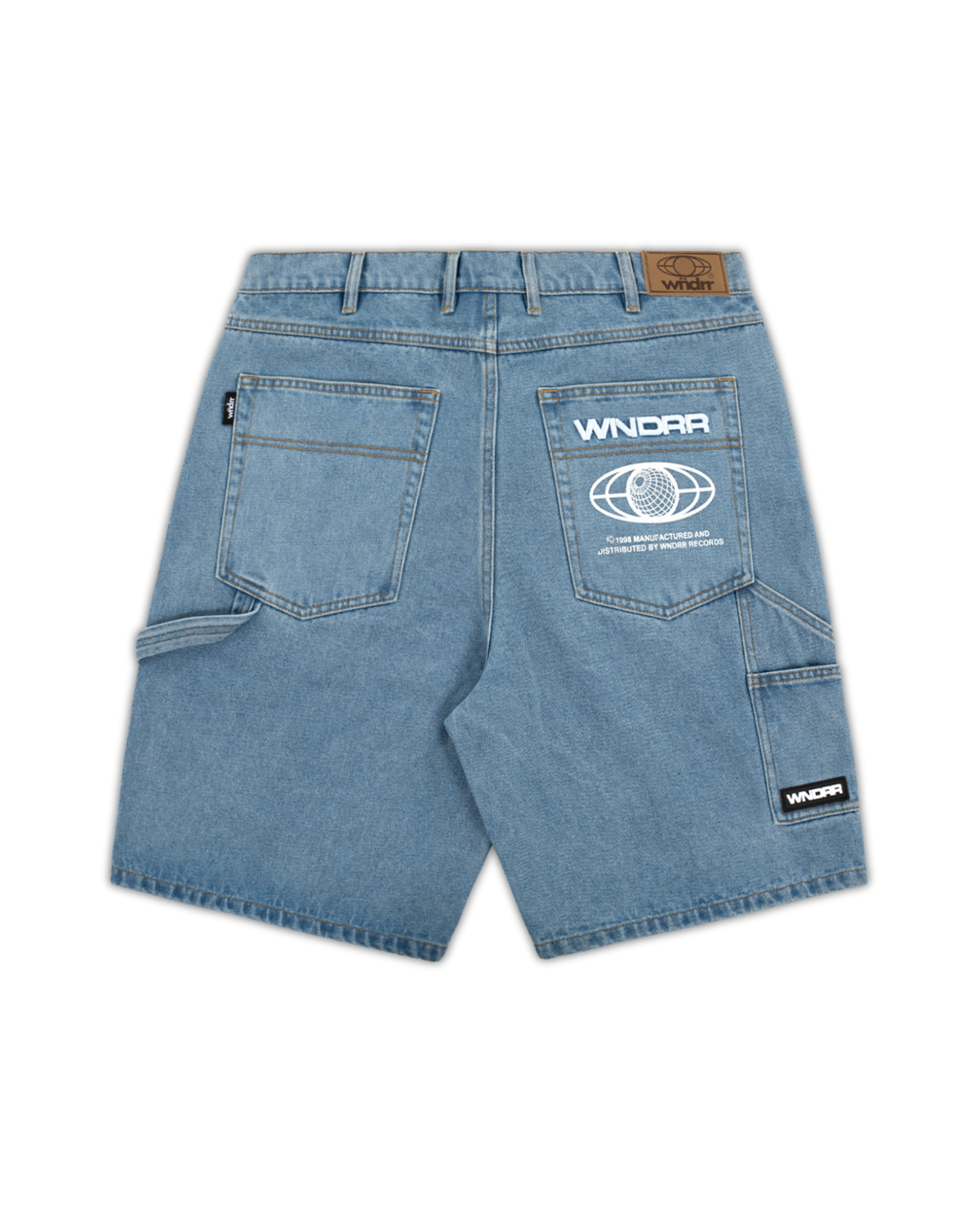 Booster Denim Short Washed Blue - Image 1