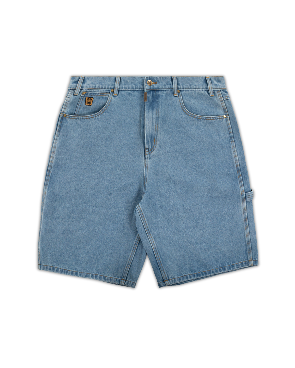 Booster Denim Short Washed Blue - Image 2