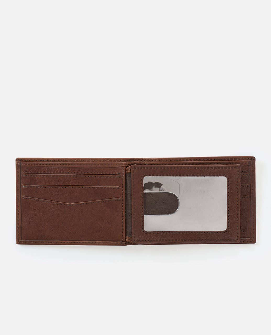 K-Roo RFID Slim Zf Leather Wallet Brown - Image 3