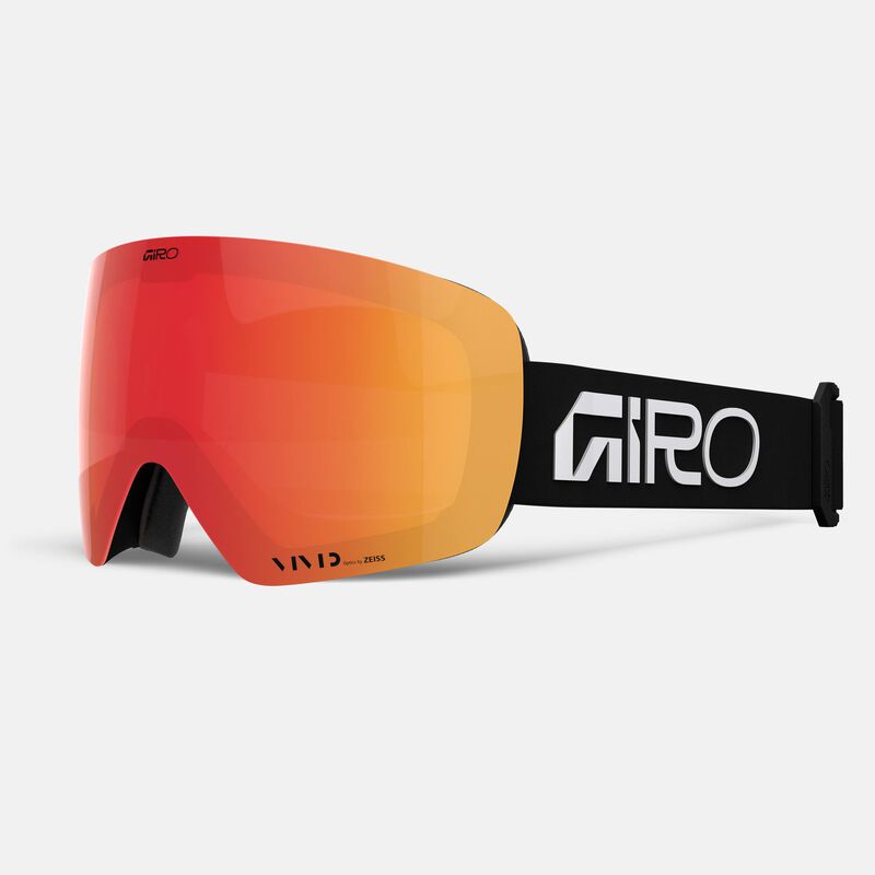 Contour Asian Fit Wordmark Black White - Ember Lens w/ Infrared Lens - Image 1