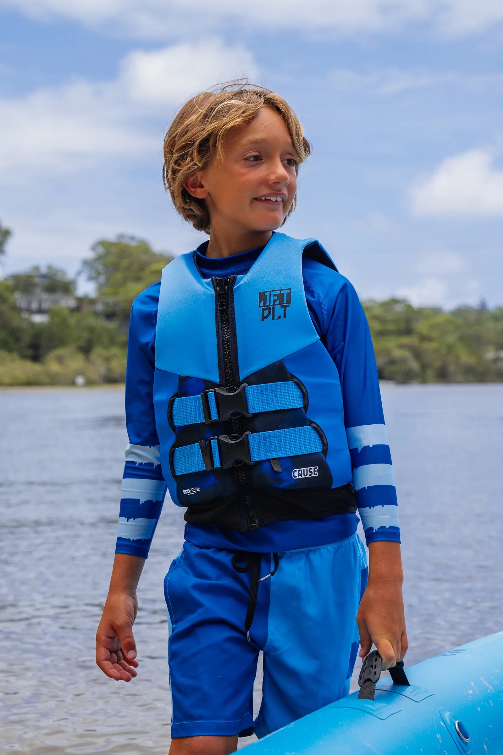 Kids The Cause Kids Life Jacket Blue - Image 6