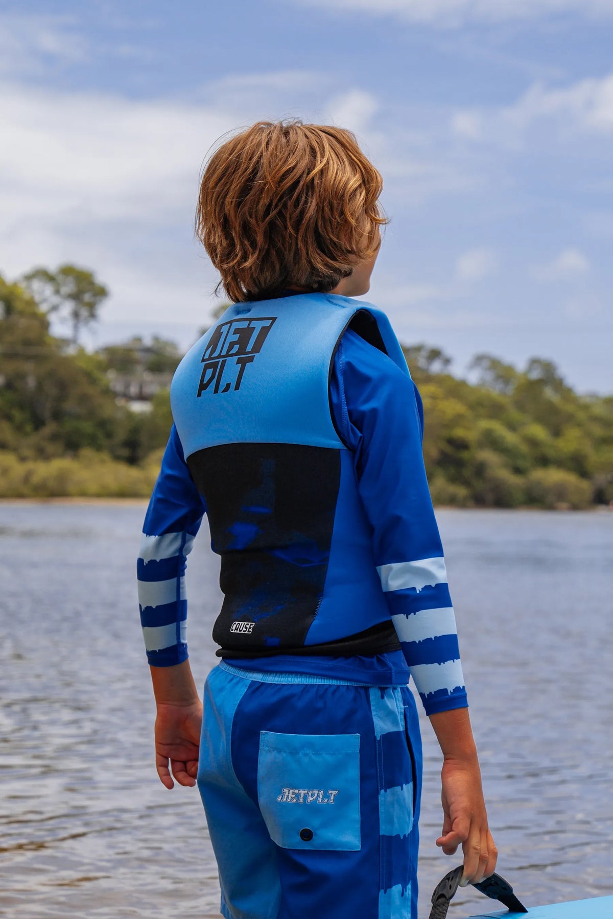 Kids The Cause Kids Life Jacket Blue - Image 8