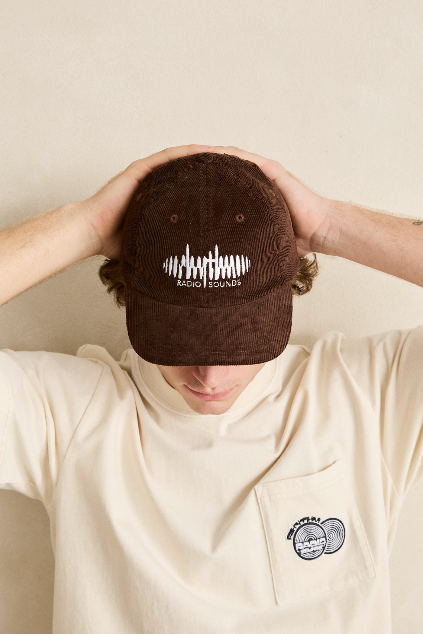 Mens Sounds Cord Cap Chocolate - Image 5