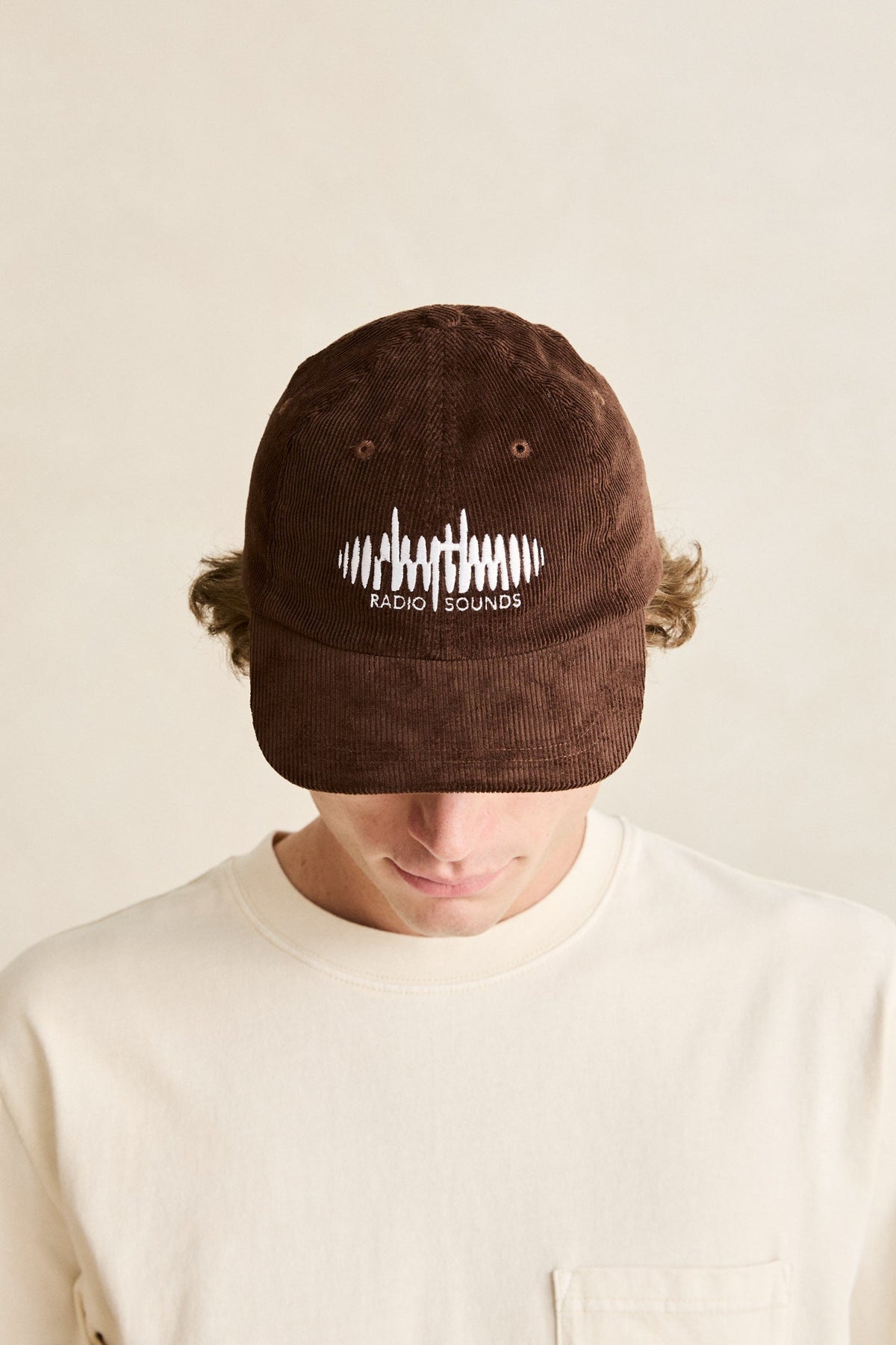 Mens Sounds Cord Cap Chocolate - Image 2